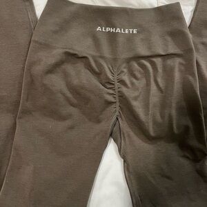 Amplify leggings color mocha size small